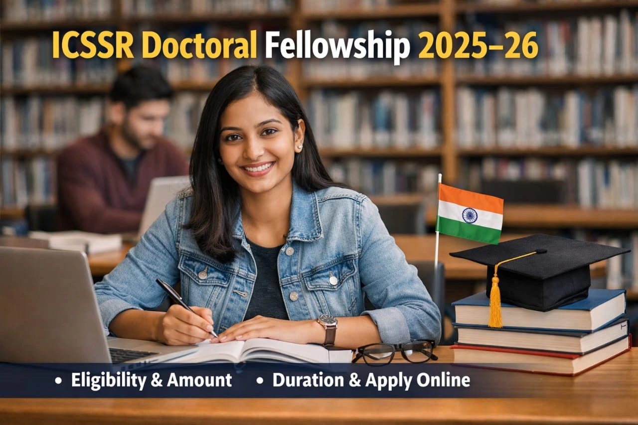 ICSSR Doctoral Fellowship 2025–26
