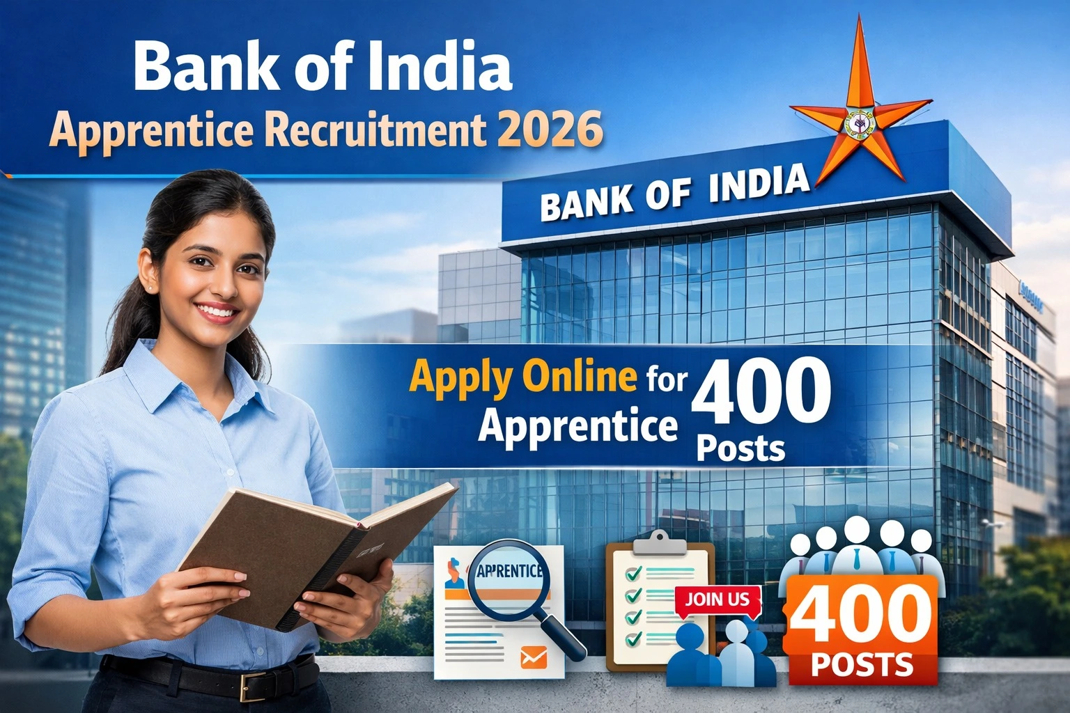 Bank of India Apprentice Recruitment 2026