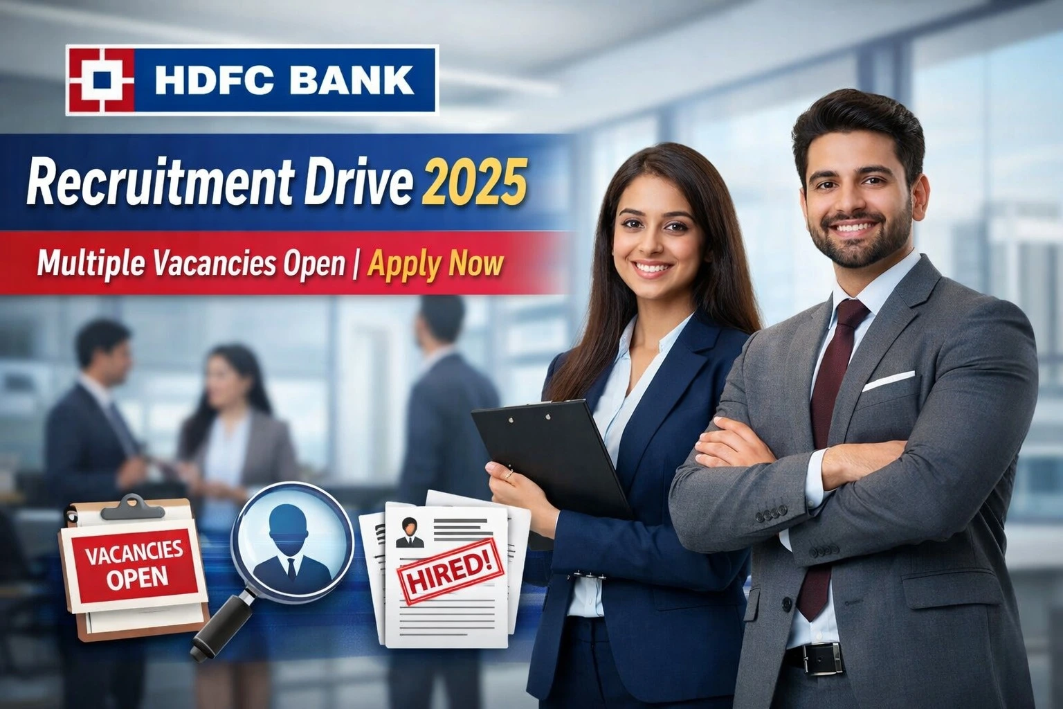 HDFC Bank Recruitment Drive 2025