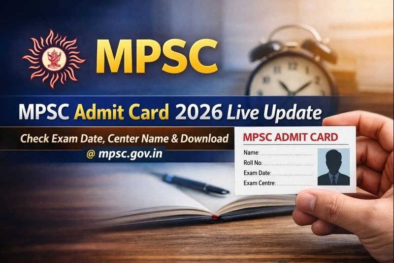 MPSC Admit Card 2026