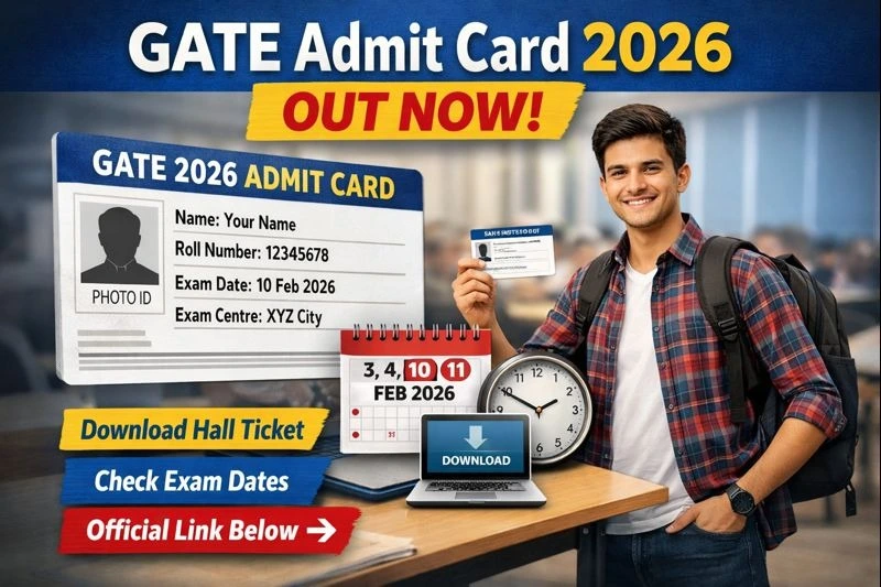 GATE Admit Card 2026