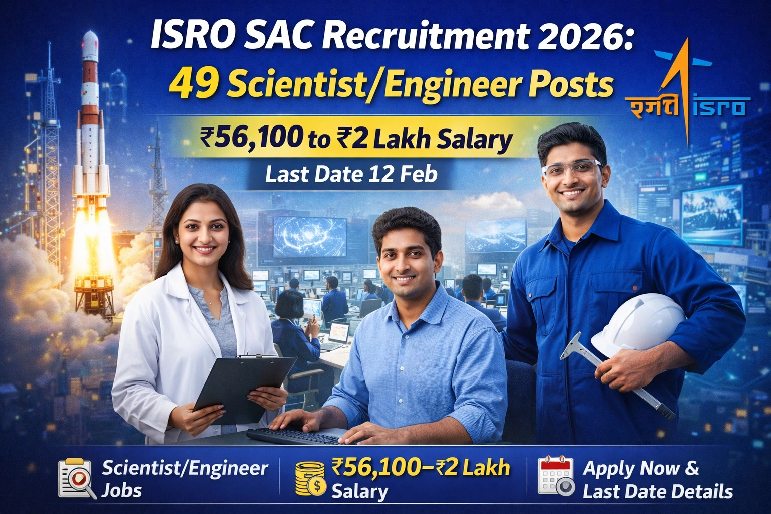 ISRO SAC Recruitment 2026