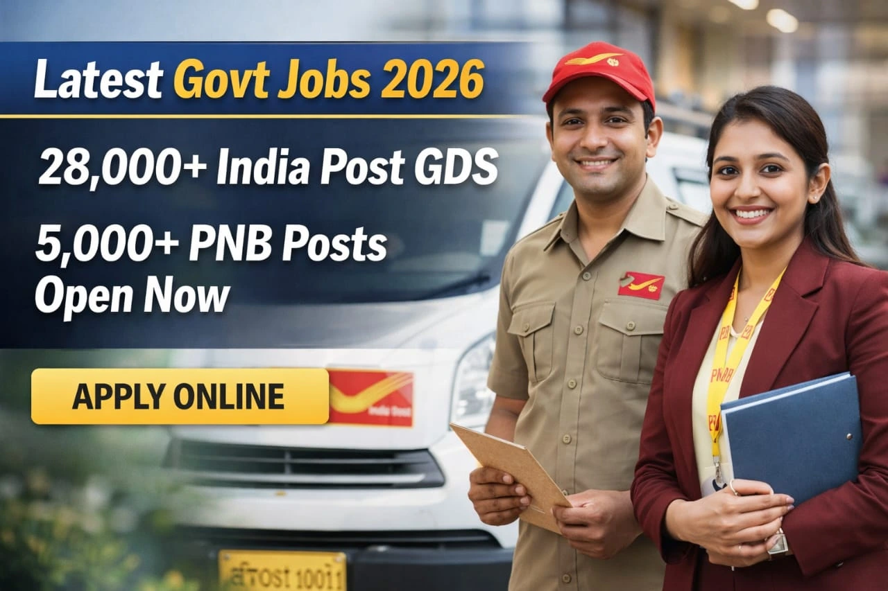 Latest Govt Jobs 2026