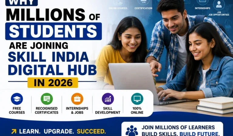 Why Millions of Students Are Joining Skill India Digital Hub in 2026