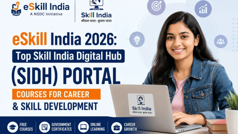 eSkill India 2026: Top Skill India Digital Hub (SIDH) Portal Courses for Career and Skill Development