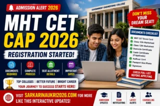 MHT CET CAP Counselling 2026 Begins: One Missing Document Could Cost You a College Seat
