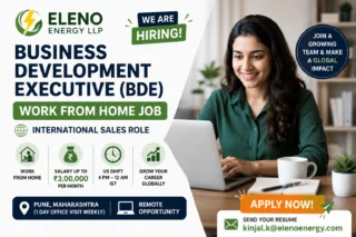Business Development Executive Work From Home Job 2026 – ELENO Energy Hiring