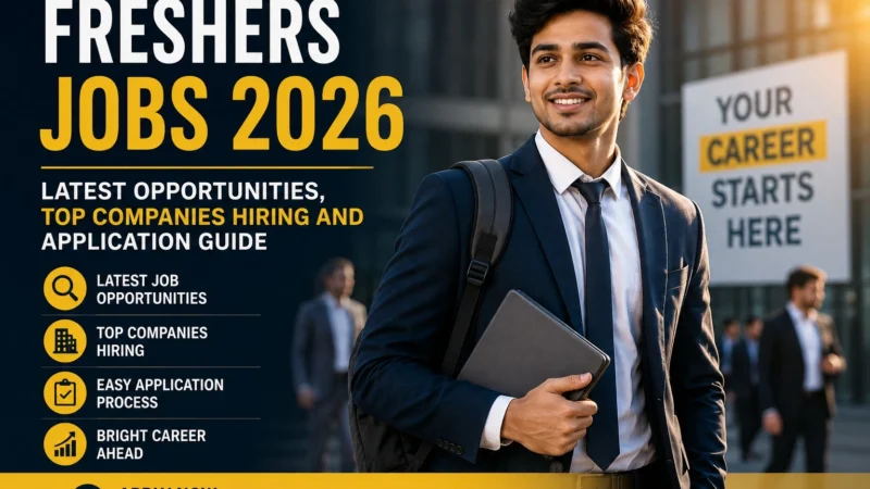 Freshers Jobs 2026: Latest Opportunities, Top Companies Hiring and Application Guide