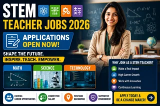 STEM Teacher Jobs 2026: Applications Open for Math, Science, and Technology Educators