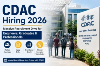 CDAC Hiring 2026: Massive Recruitment Drive for Engineers, Graduates & Professionals