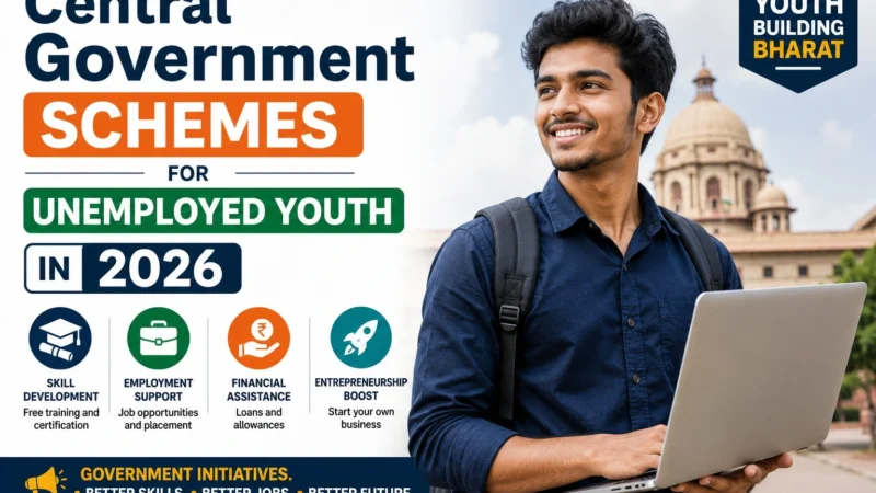 Central Government Schemes for Unemployed Youth in 2026
