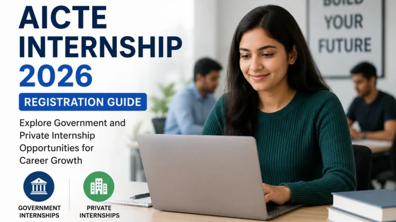 AICTE Internship 2026 Registration Guide: Explore Government and Private Internship Opportunities for Career Growth