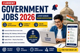 Current Government Jobs 2026: Latest Sarkari Naukri Notifications, Eligibility & Online Application