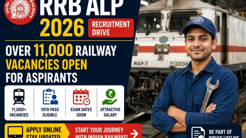 RRB ALP Recruitment Drive 2026: Over 11,000 Railway Vacancies Open for Aspirants