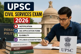 UPSC Civil Services Exam 2026: Notification, IAS Application Form, Eligibility, Syllabus & Exam Pattern