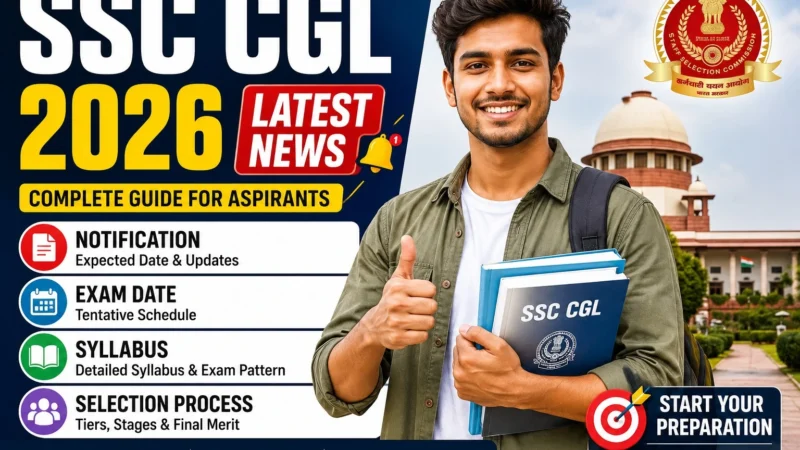 SSC CGL 2026 Latest News: Notification, Exam Date, Syllabus & Selection Process