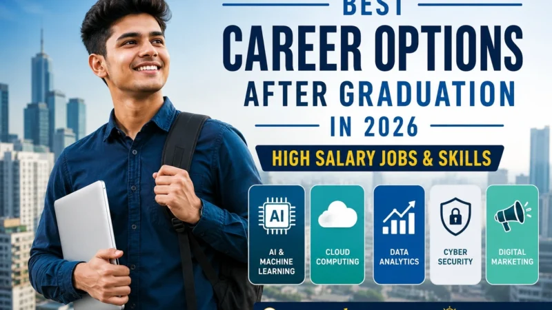 Best Career Options After Graduation in 2026: High Salary Jobs, Skills, Courses & Future Career Paths