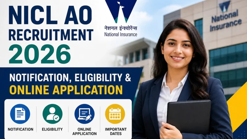 NICL AO Recruitment 2026 (Expected): Notification, Eligibility, Salary, Vacancy & Apply Online Guide