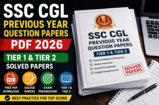 SSC CGL Previous Year Question Papers PDF 2026: Tier 1 & Tier 2 Solved Papers