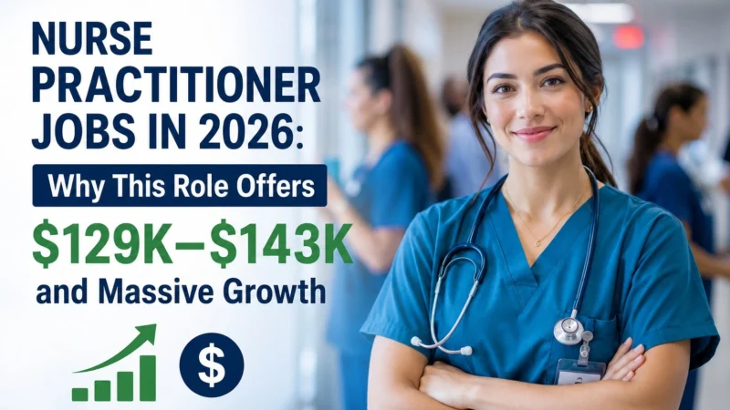 Nurse Practitioner Jobs in 2026: Why This Role Offers $129K–$143K and Massive Growth