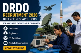 DRDO Recruitment 2026: Defence Research Jobs for Graduates, Engineers & ITI Candidates – Complete Guide